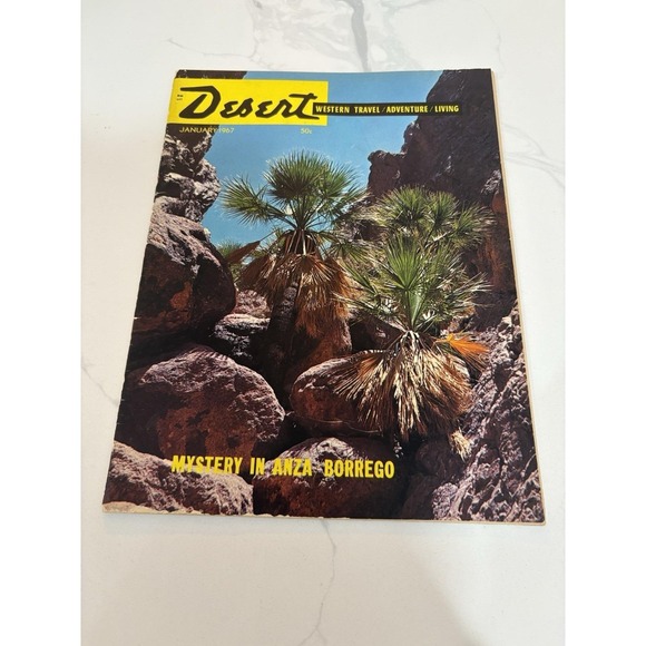 Other - Vintage Desert Magazine – January 1967 "Mystery‎ in Anza Borrego"